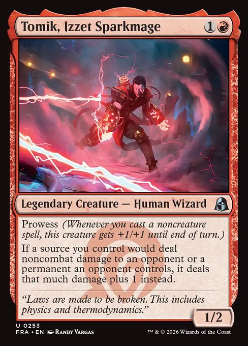 Tomik, Izzet Sparkmage card image