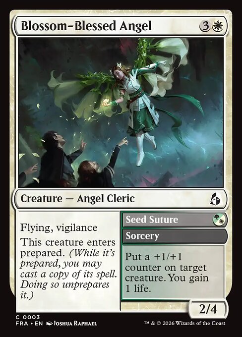 Blossom-Blessed Angel // Seed Suture card image