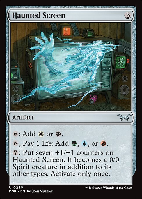 Haunted Screen card image