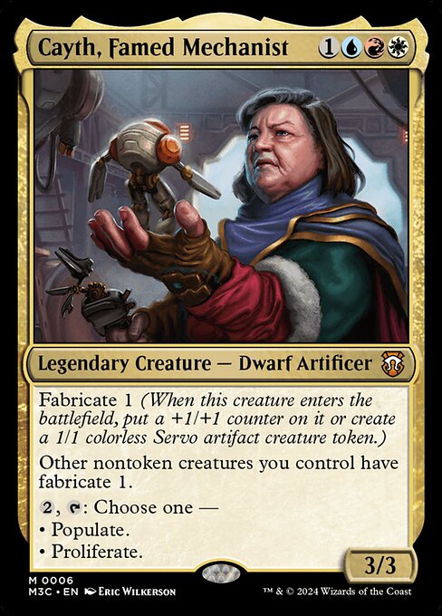 Cayth, Famed Mechanist card image