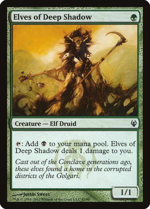 Elves of Deep Shadow card image
