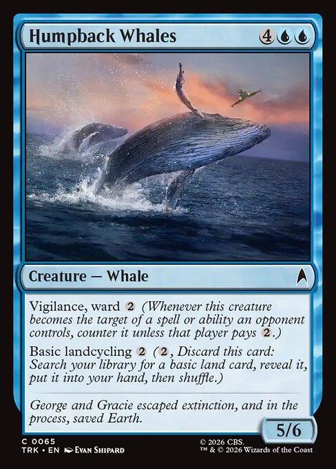 Humpback Whales card image