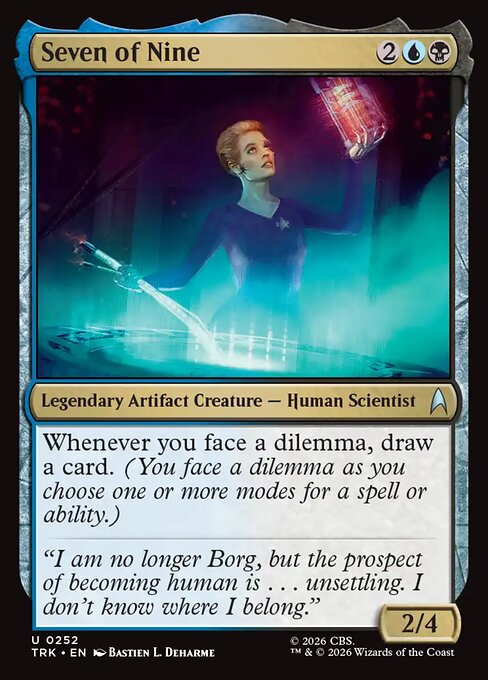 Seven of Nine card image