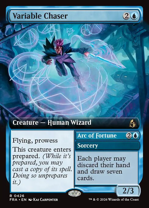 Variable Chaser // Arc of Fortune card image