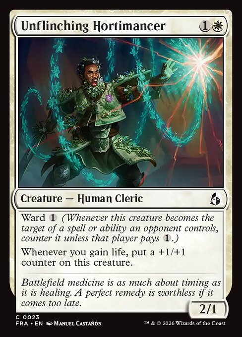 Unflinching Hortimancer card image