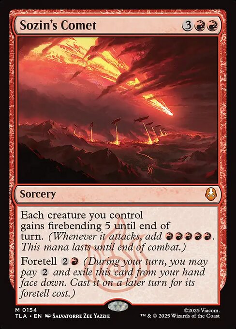 Sozin's Comet card image