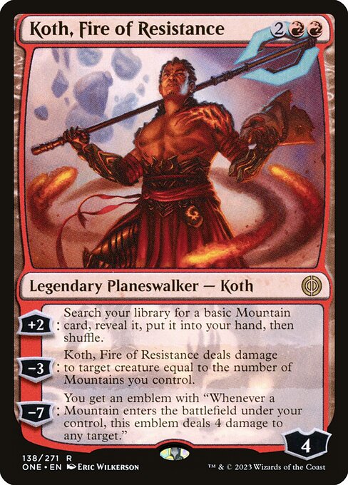 Koth, Fire of Resistance card image