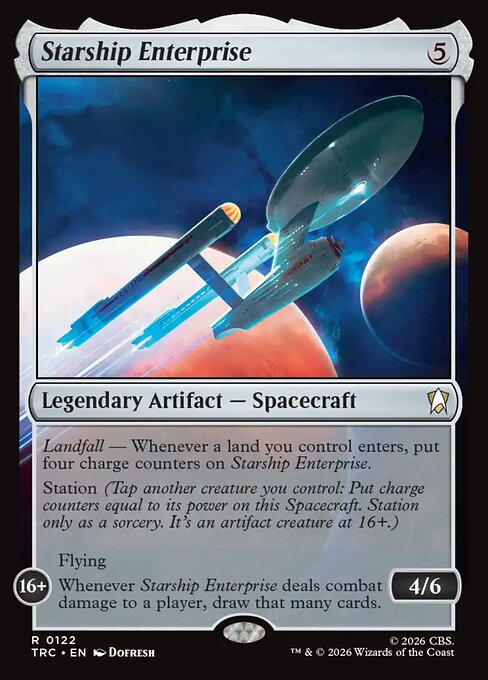 Starship Enterprise card image