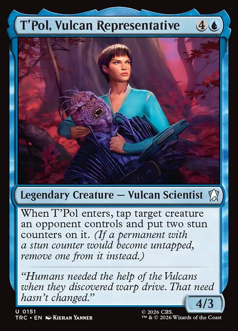 T'Pol, Vulcan Representative card image