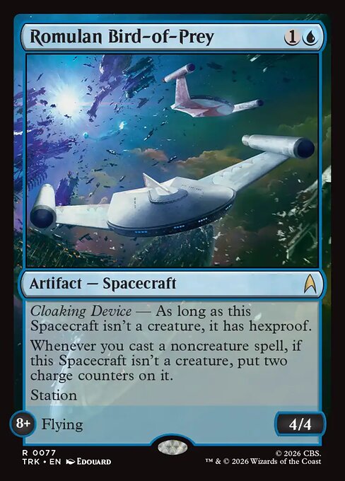 Romulan Bird-of-Prey card image