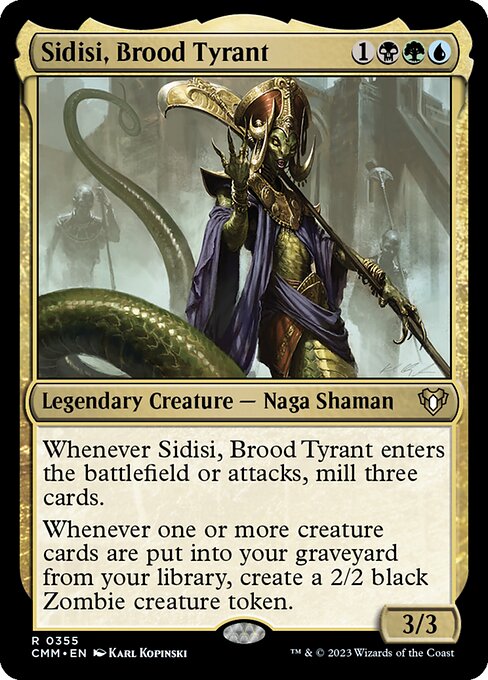 Sidisi, Brood Tyrant card image