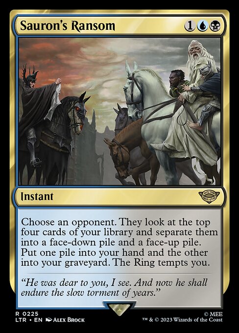 Sauron's Ransom card image