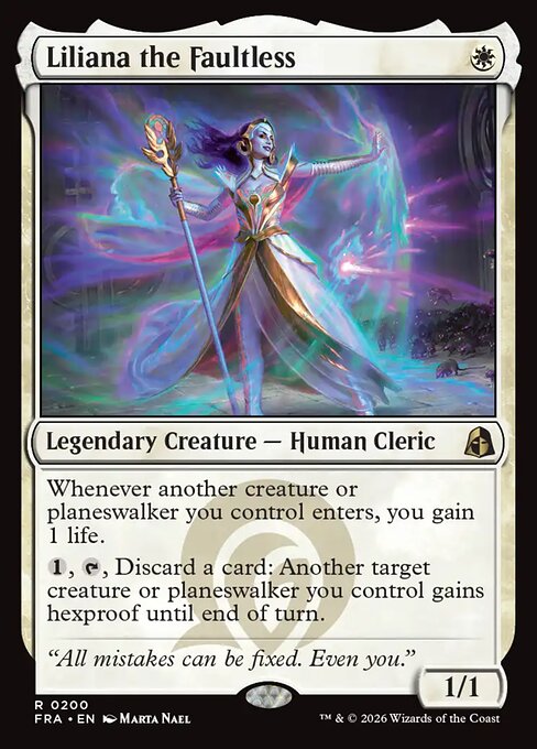 Liliana the Faultless card image