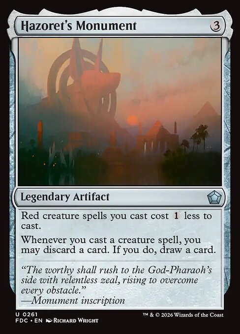 Hazoret's Monument card image