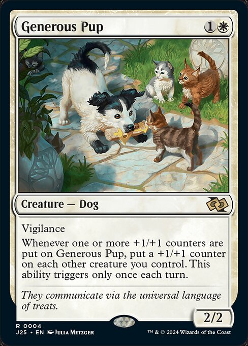 Generous Pup card image
