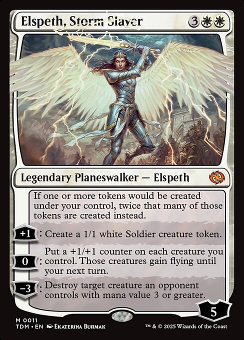 Elspeth, Storm Slayer card image