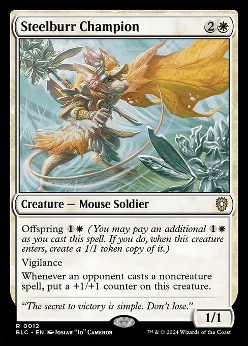 Steelburr Champion card image