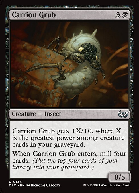 Carrion Grub card image