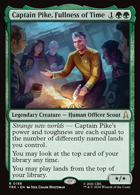 Captain Pike, Fullness of Time card image
