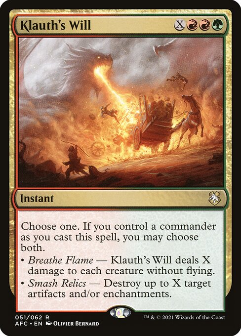Klauth's Will card image