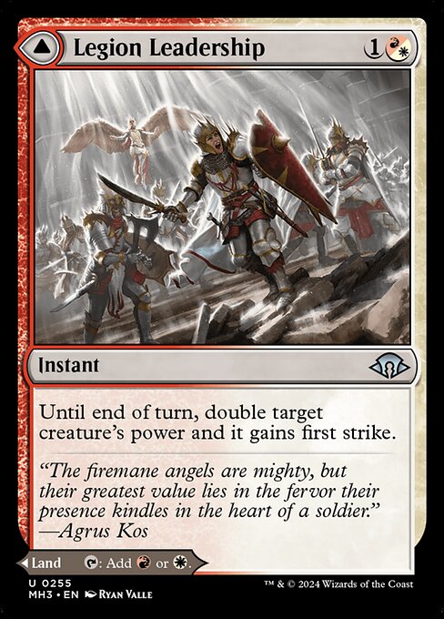 Legion Leadership // Legion Stronghold card image