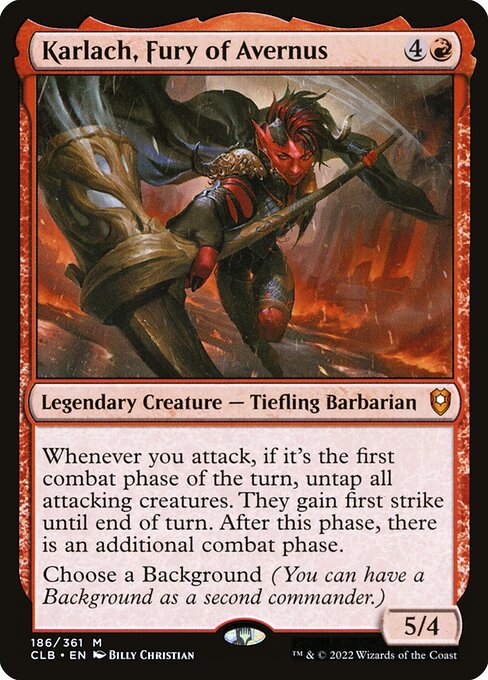 Karlach, Fury of Avernus card image
