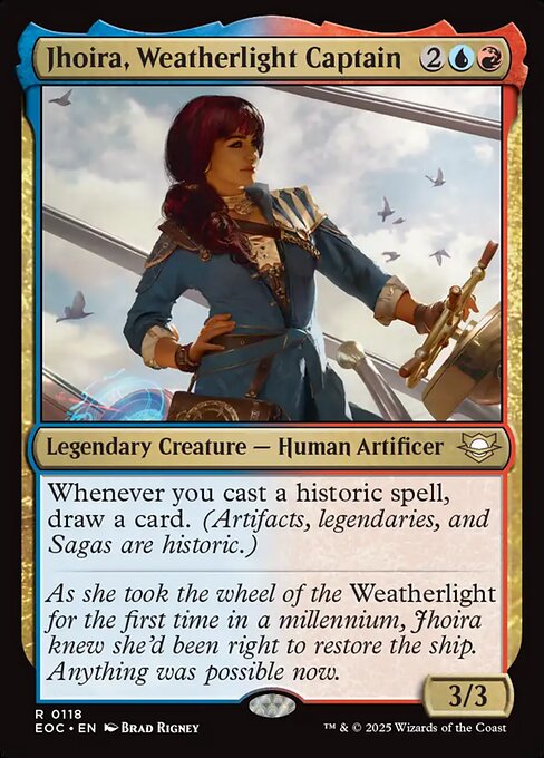 Jhoira, Weatherlight Captain card image