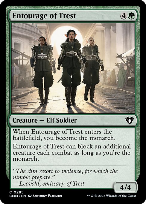 Entourage of Trest card image