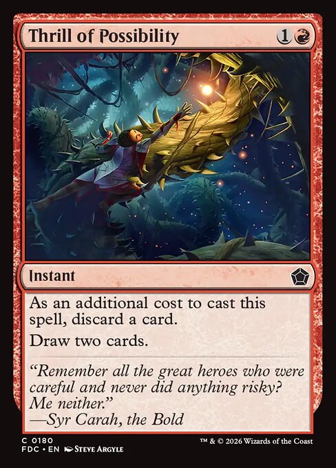 Thrill of Possibility card image