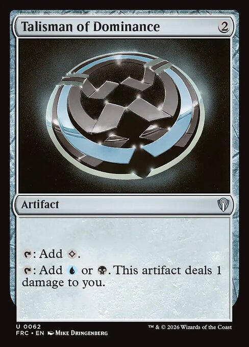 Talisman of Dominance card image