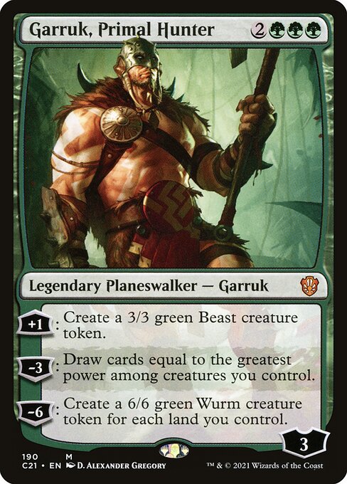 Garruk, Primal Hunter card image