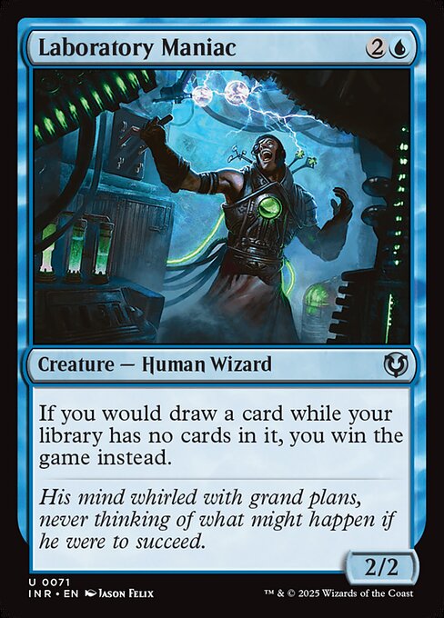 Laboratory Maniac card image