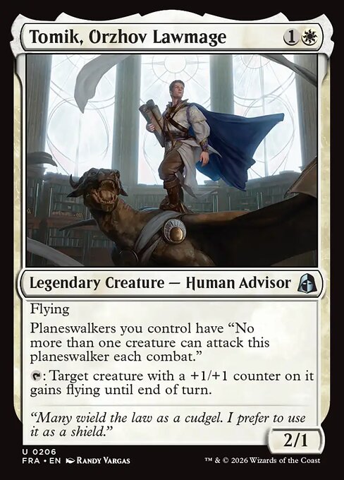 Tomik, Orzhov Lawmage card image