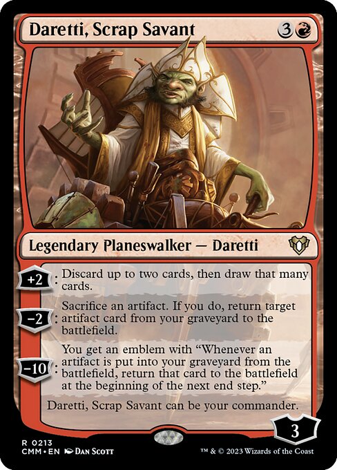 Daretti, Scrap Savant card image