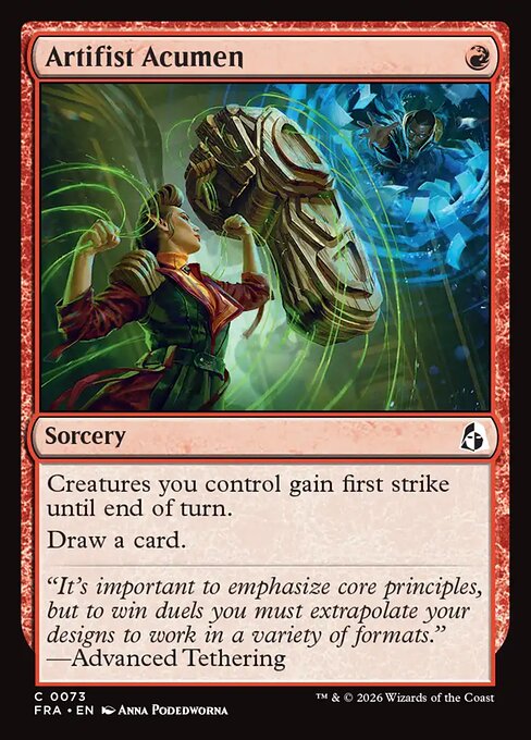 Artifist Acumen card image