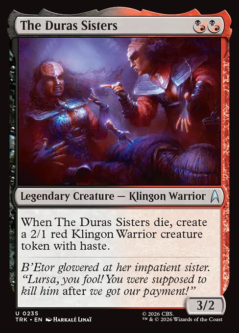 The Duras Sisters card image