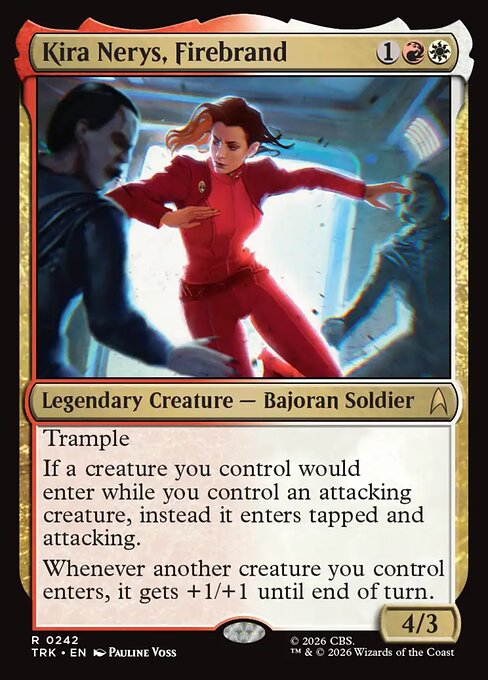 Kira Nerys, Firebrand card image