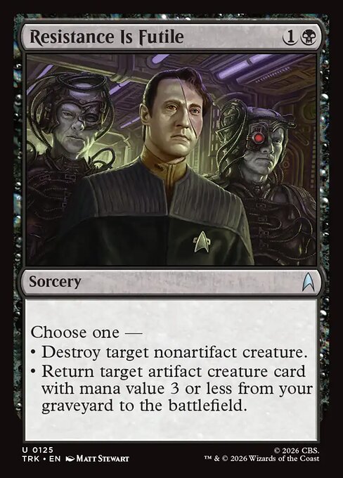 Resistance Is Futile card image
