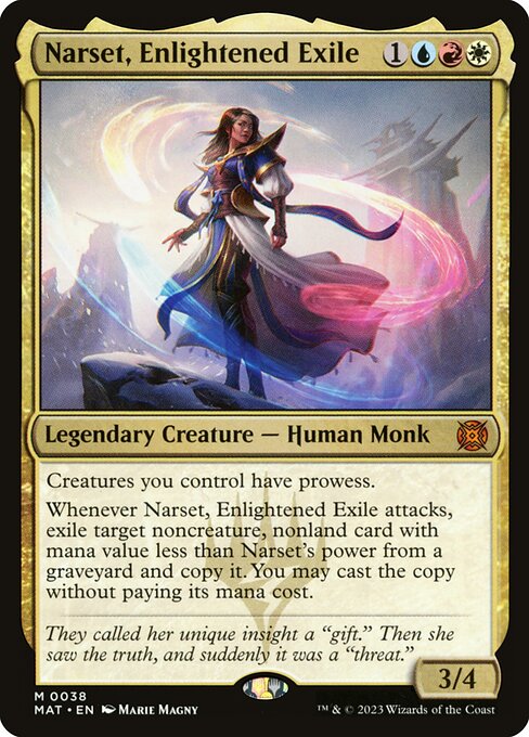 Narset, Enlightened Exile card image