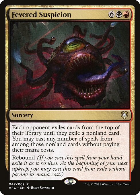 Fevered Suspicion card image