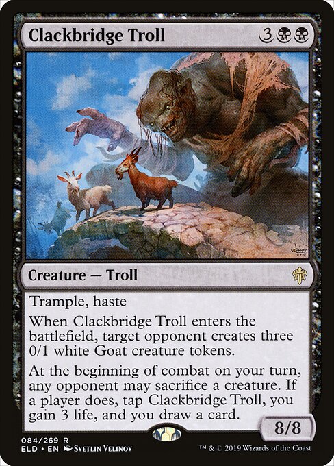 Clackbridge Troll card image