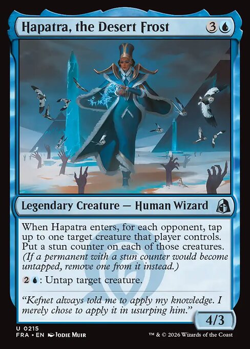 Hapatra, the Desert Frost card image