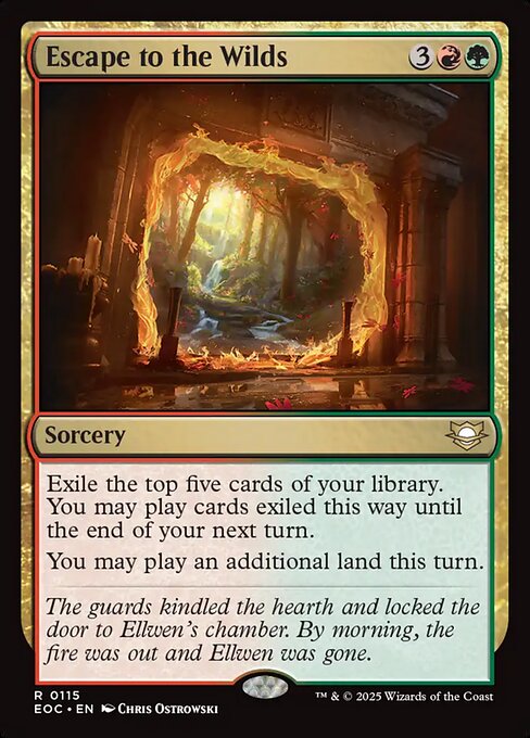 Escape to the Wilds card image
