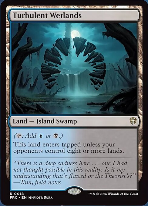 Turbulent Wetlands card image
