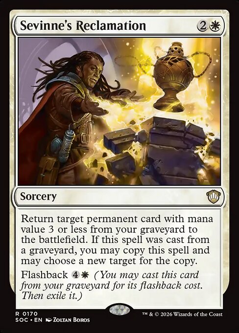 Sevinne's Reclamation card image