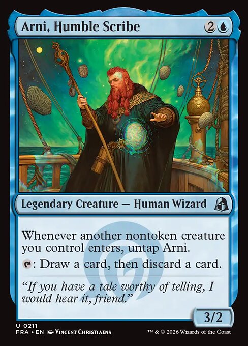 Arni, Humble Scribe card image