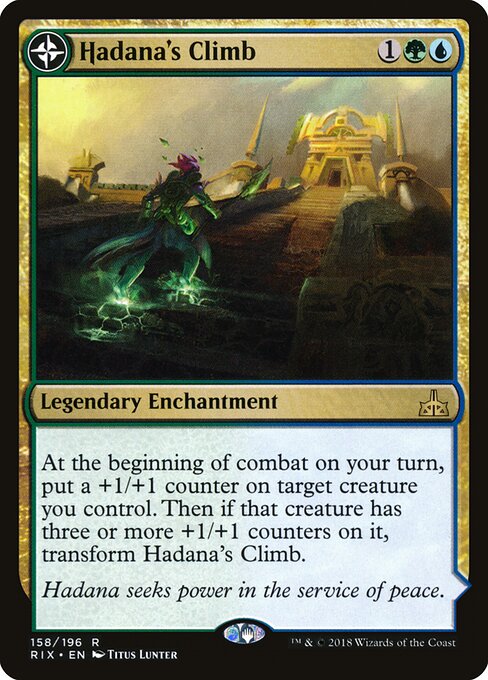 Hadana's Climb // Winged Temple of Orazca card image
