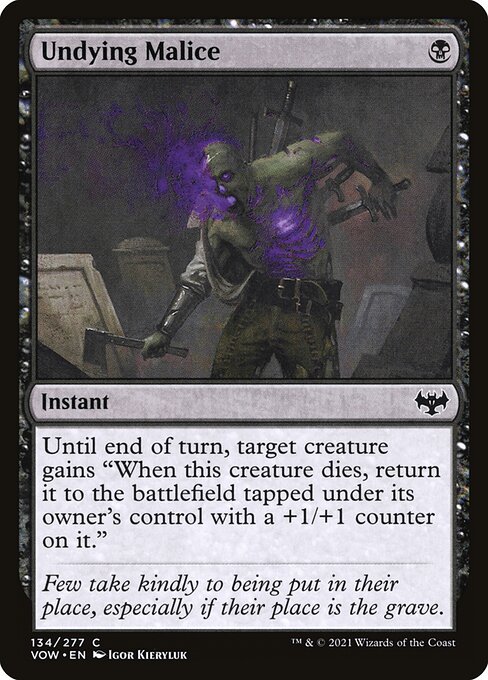 Undying Malice card image
