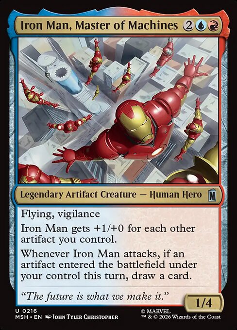Iron Man, Master of Machines card image