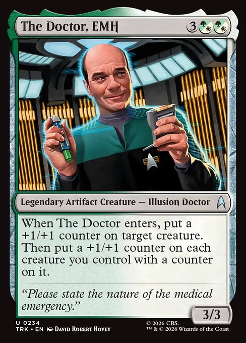 The Doctor, EMH card image